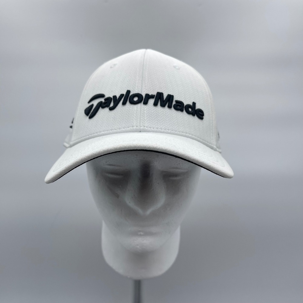 Adidas TaylorMade Golf B1560901 M1 PSi White Hat Embroidered OSFA Strapback Cap
